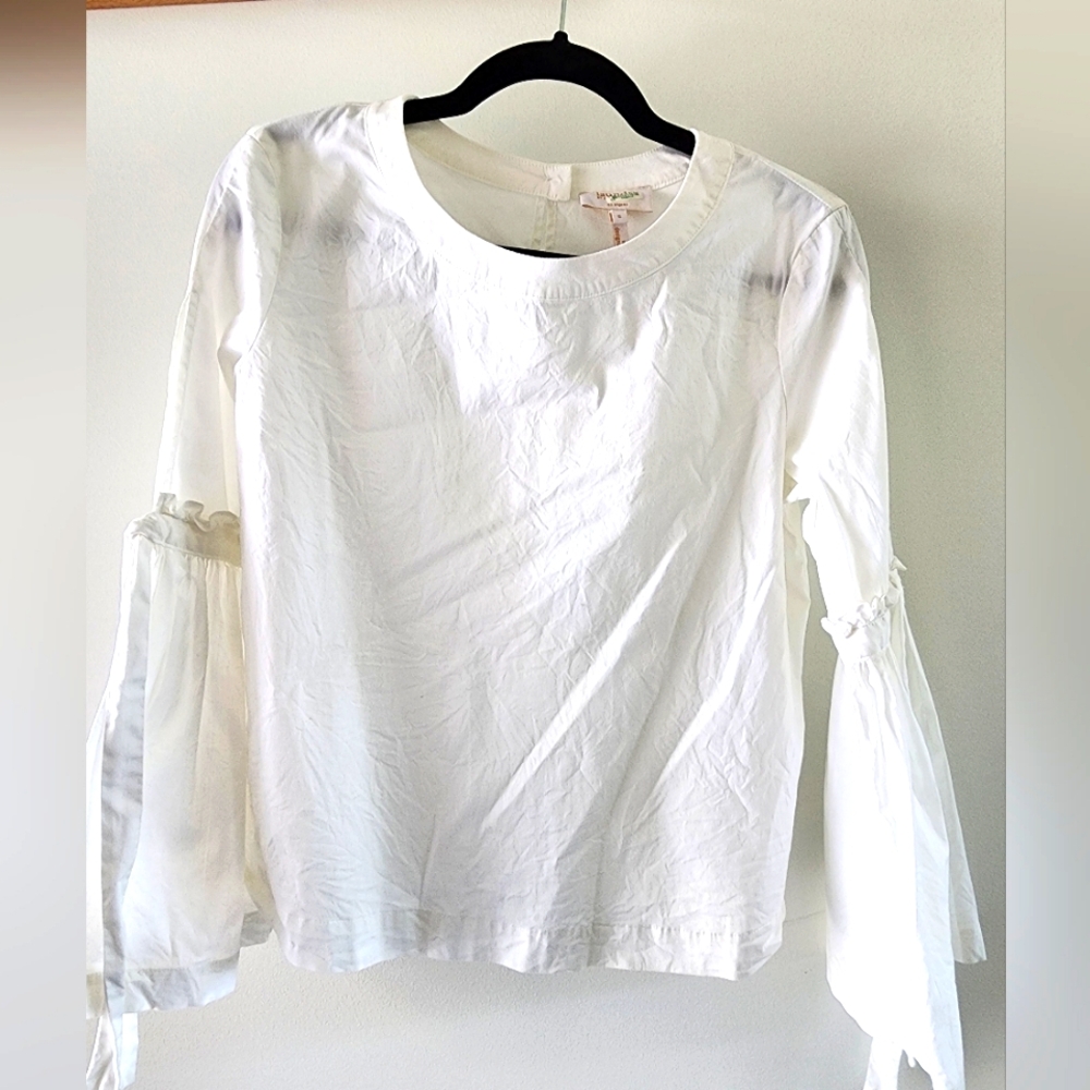 Laundry white boho top